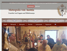 Tablet Screenshot of metropolisvonaustria.at